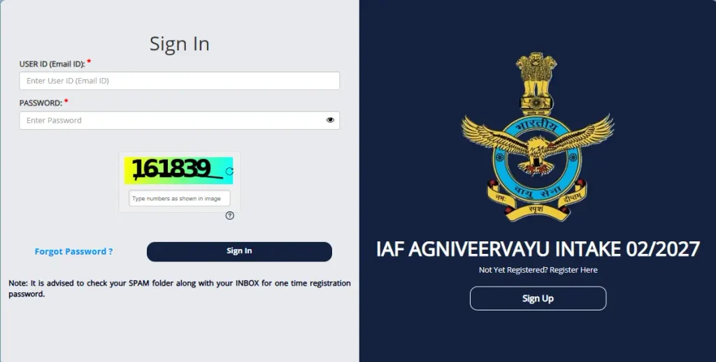 Indian Air Force Recruitment 2026