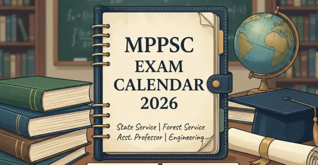MPPSC Exam Calendar 2026 Official PDF Date