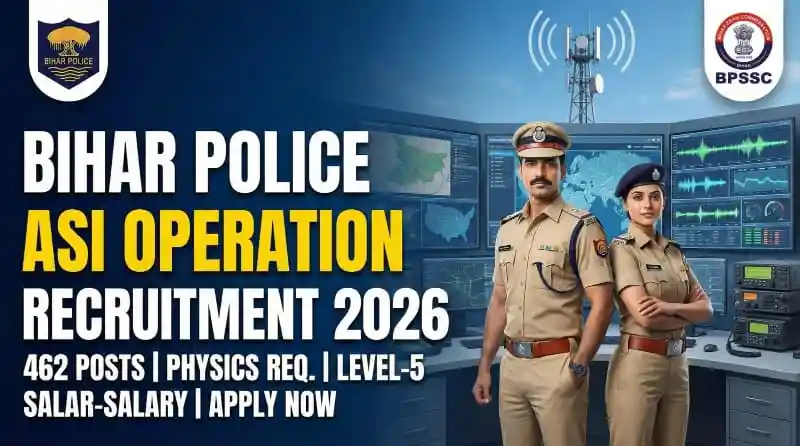 Bihar Police ASI Operation Recruitment 2026 Apply Link