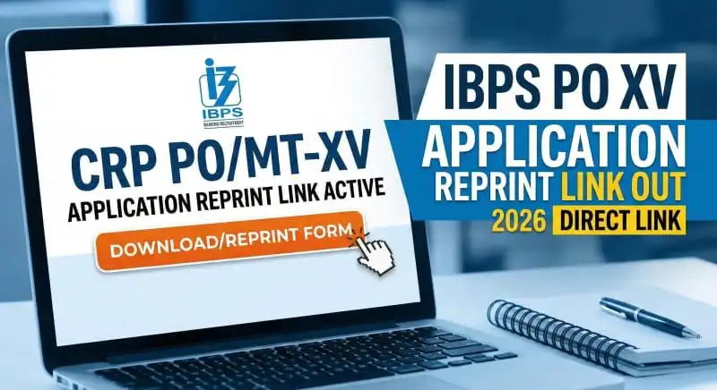 IBPS PO XV 2025 Application Reprint Link News Info