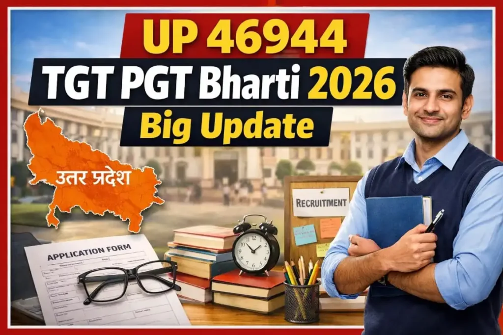 UP PRT TGT PGT New Vacancy 2026 Notification Update