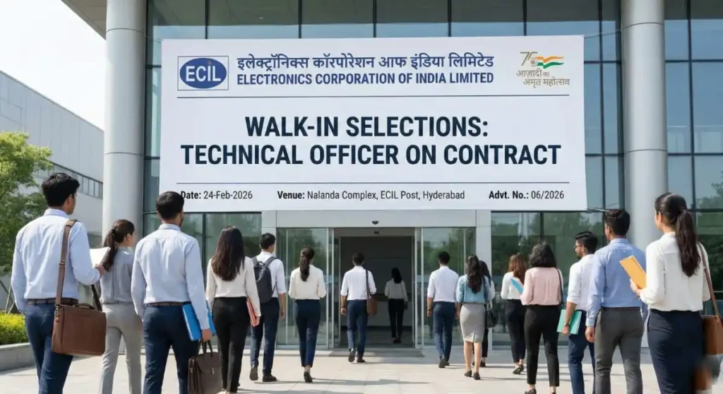 ECIL Technical Officer New Recruitment 2026 PDF Download