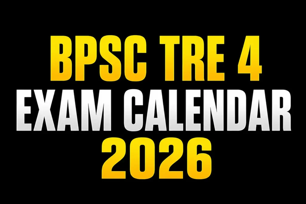 BPSC TRE 4.0 Syllabus 2026