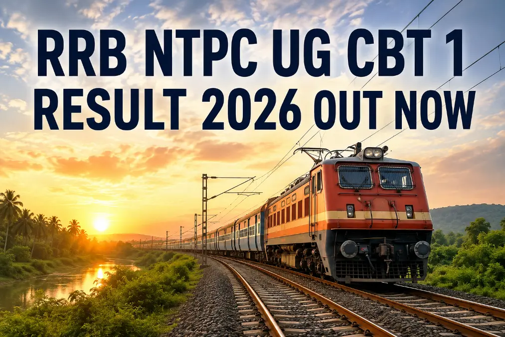 RRB NTPC UG CBT 1 Result 2026