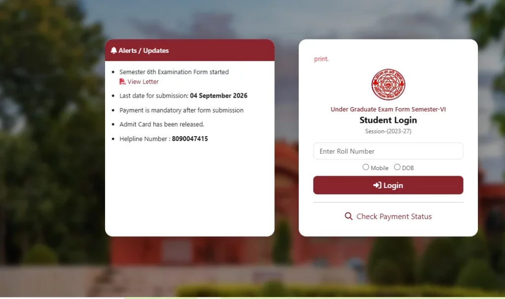 After entering all required details, click on the Login option.