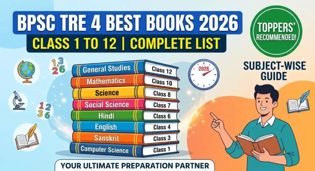 BPSC TRE 4 Best Books