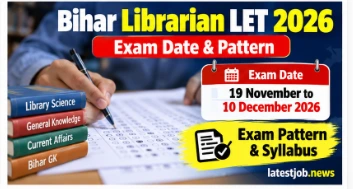 Bihar Librarian LET Apply Online 2026 – How to Apply