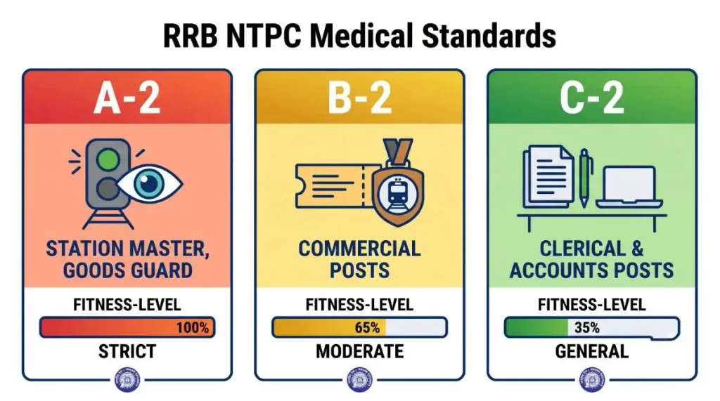 RRB NTPC Graduate Post Wise Eligibility
