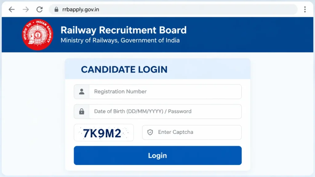 Enter your registration number and date of birth or password.