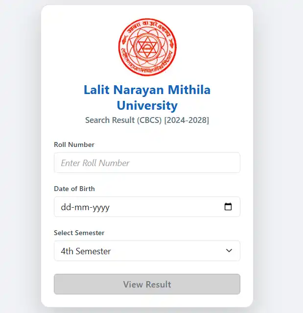 LNMU UG 4th Semester Result 2026