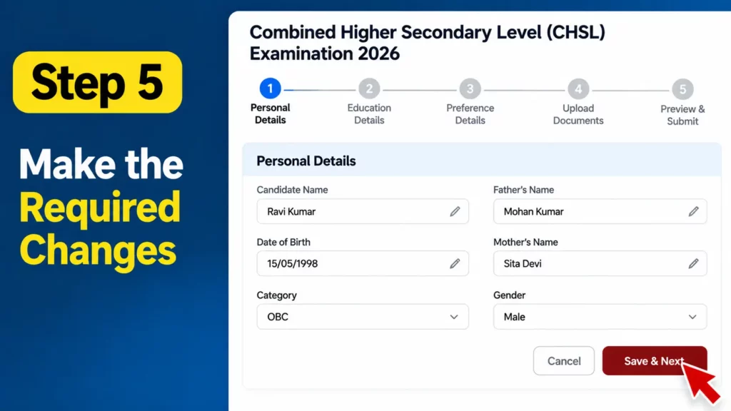 Step 5: Edit the Application Form