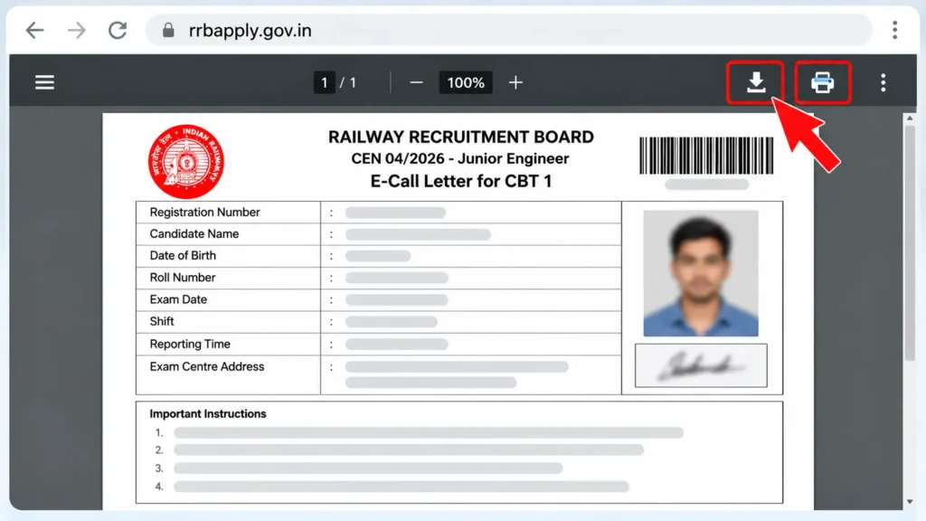 Verify your examination details and personal information.