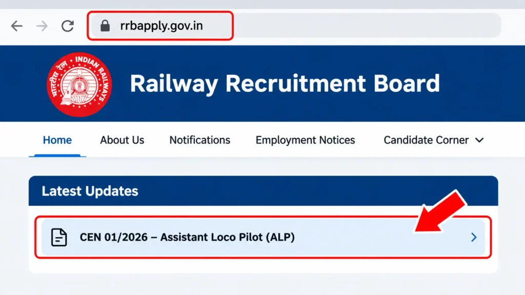 Visit the official RRB Apply Portal.
