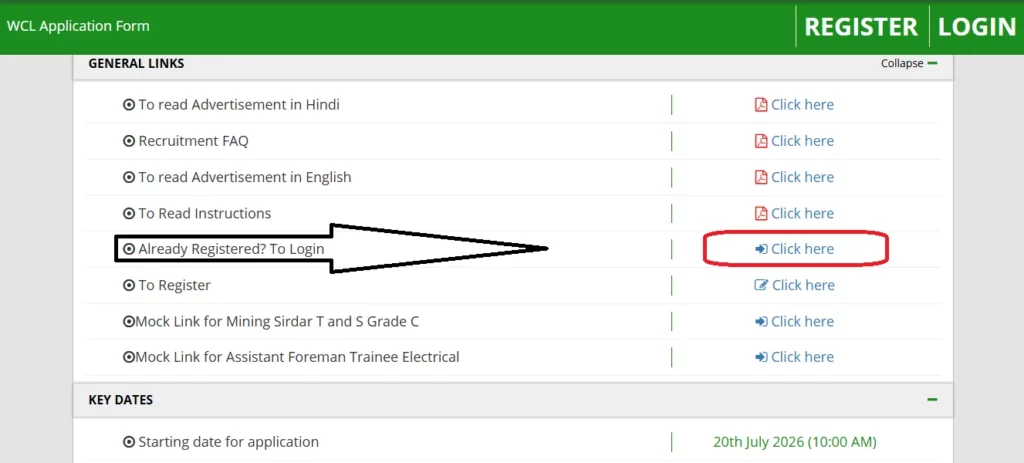 WCL Admit Card 2026